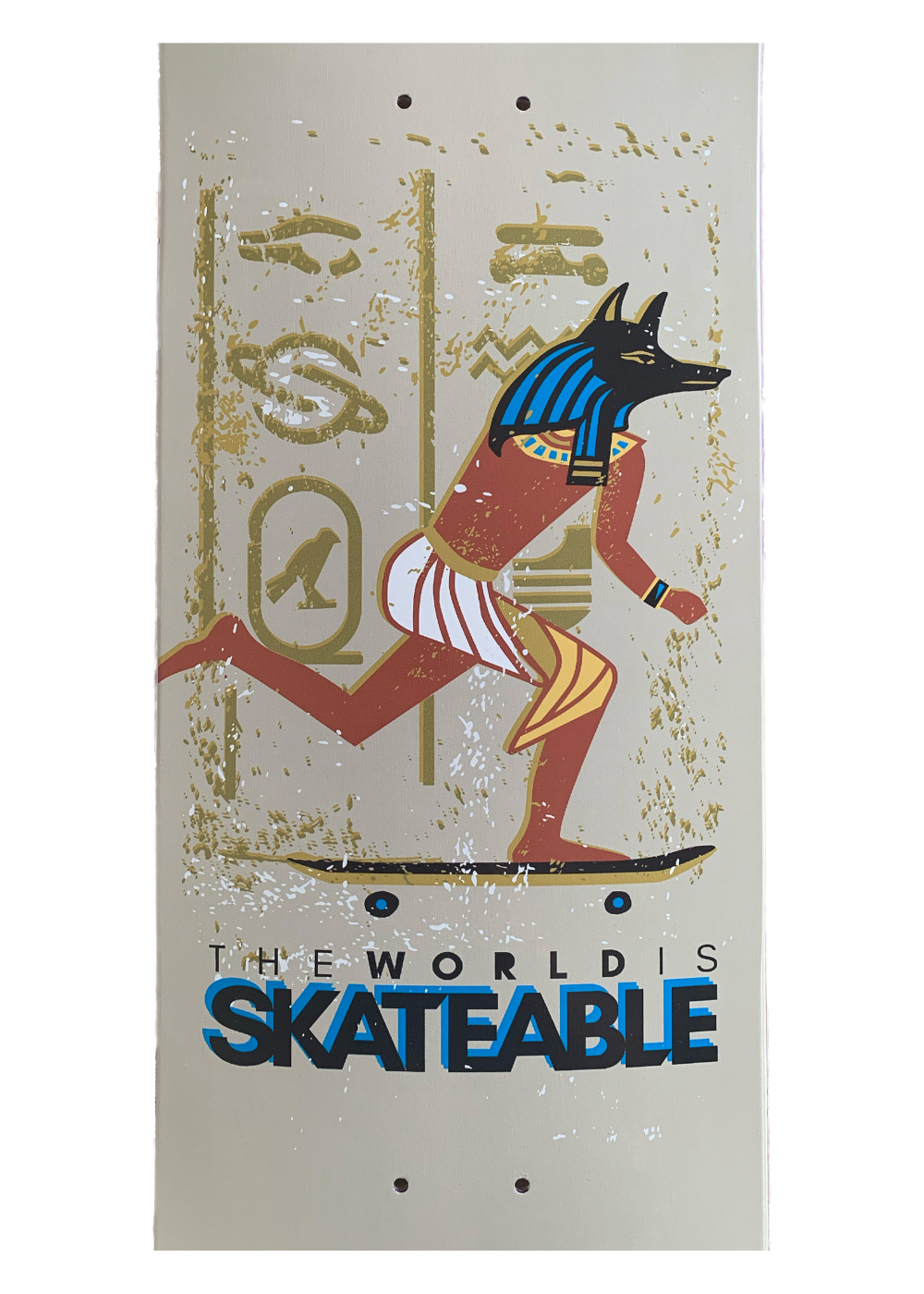 SKATEABLE Limited Edition Anubis Deck 8.5