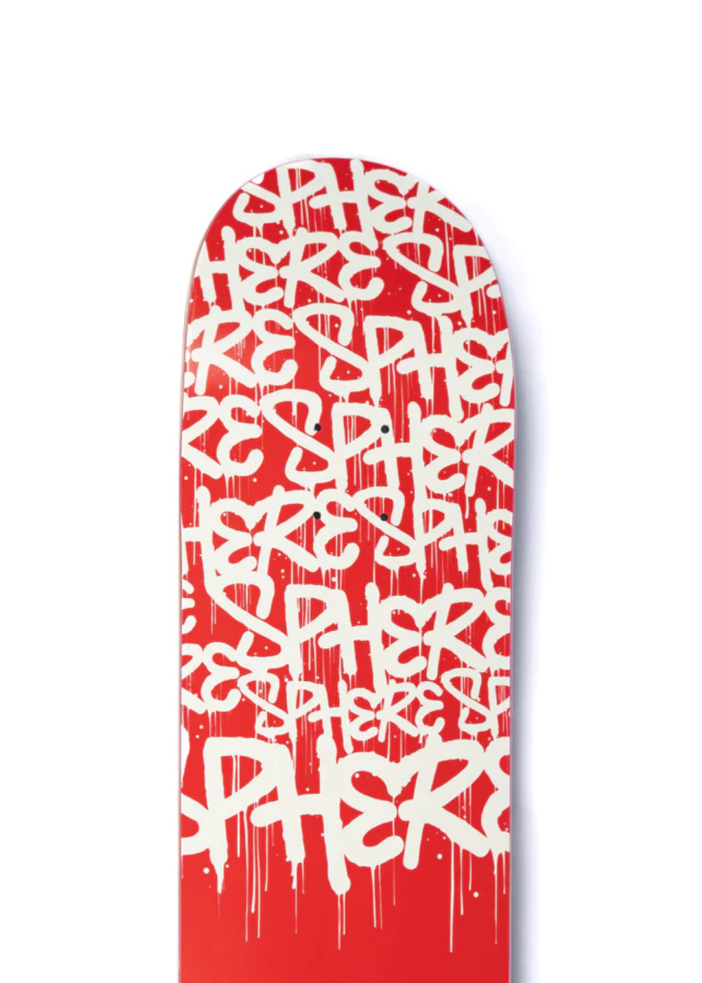 Sphere Red White Graffiti Pro Deck