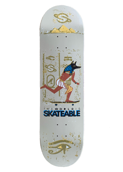 SKATEABLE Limited Edition Anubis Deck 8.5