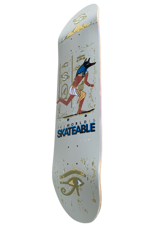 SKATEABLE Limited Edition Anubis Deck 8.5