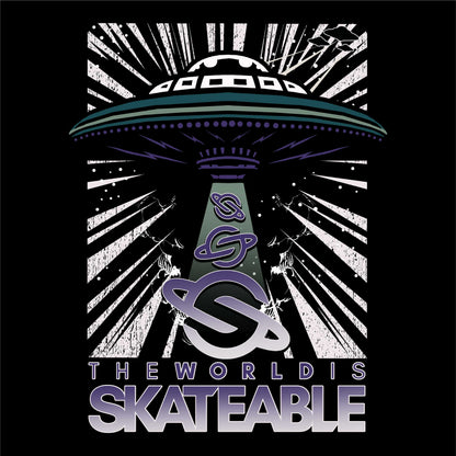 SKATEABLE UFO Tee