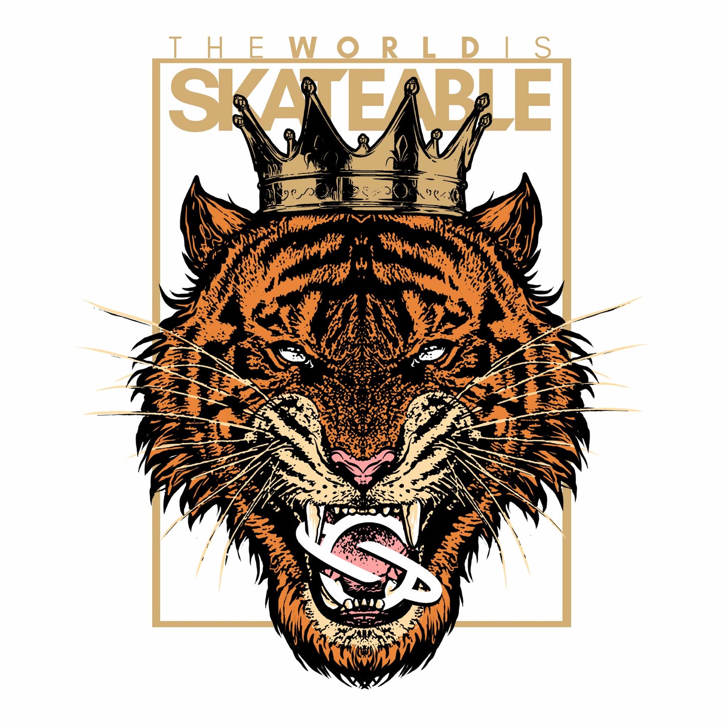 SKATEABLE Tiger Tee