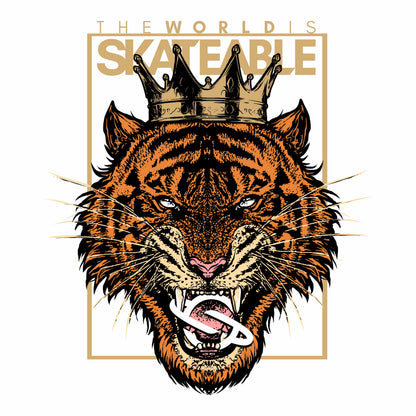 SKATEABLE Tiger Tee